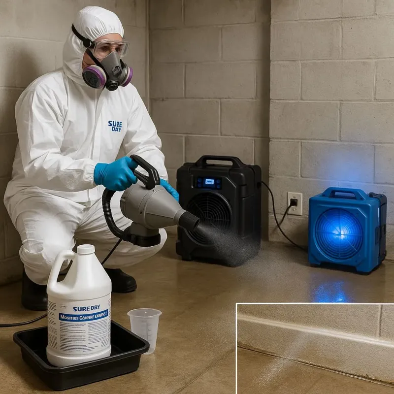 Sanitization and Odor Removal process in Paris, ME